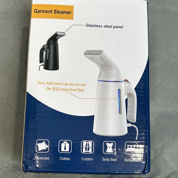Garment Steamer White New in Box NWT - Picture 10 of 11